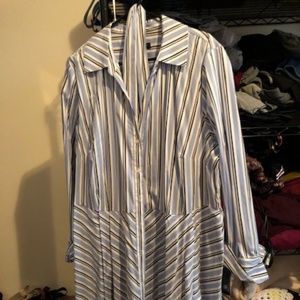 Plus size INC shirt dress